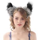 Festa de Natal de Halloween com bandana HORME Plush Wolf Ears