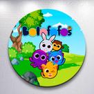 Festa Fofo Bolinho infantil com painel redondo capa decorativa tamanhos diversos Festa Fofo Bolinho infantil com painel redondo capa decorativa tamanhos diversos