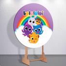 Festa Fofo Bolinho infantil com painel redondo capa decorativa tamanhos diversos Festa Fofo Bolinho infantil com painel redondo capa decorativa tamanhos diversos