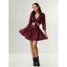 Festa Junina Vestido Mulher Xadrez Quadrilha Adulto Premium