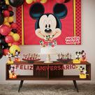Festa Mickey Mouse Kit Aniversário Fácil em EVA com 39 Peças