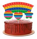 Festa Pop It Topo de Bolo Fidget Toys Aniversário ou Mesversario