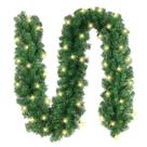 Festão de Natal Premium 2,7m 100 leds pisca com 180 Galhos