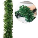 Festão de Natal Verde Fosco Premium Multi-Fitas 5m x 12cm Decoração Natalina Festão de Natal Verde Fosco Premium Multi-Fitas 5m x 12cm Decoração Natalina
