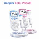Fetal 3MHz Digital Portátil com Som Claro e Display LCD