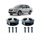 Fiat Siena Kit Calço de Mola Dianteiro Reforçado Aço 4cm
