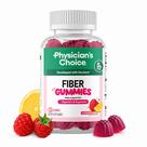 Fiber Gummies Physician's CHOICE Sabor Framboesa Limão 60 unidades