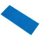 Fibra AZUL 39,5 x 14 cm de Limpeza Macia Leve GRANDE SuperPro Bettanin 395x140mm Sem Riscos Para Prataria Cristal