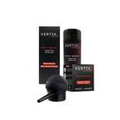 Fibra Capilar Para Cabelo Preto + Spray Aplicador Vertix 25G