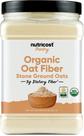 Fibra de aveia Nutricost Pantry Organic 816g de aveia moída em caroço Fibra de aveia Nutricost Pantry Organic 816g de aveia moída em caroço