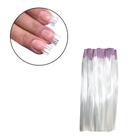 Fibra de Vidro Selada e Cortada Fio a Fio Alongamento de Unhas, 25 Unidades