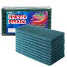 Fibra Profissional Para Limpeza Pesada Com 10 Un. Esponflora
