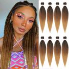 Fibra sintética pré-esticada Braiding Hair Beyond Beauty