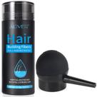 Fibras de cabelo ALIVER Dark Brown 30 mL Mais Espessas e Cabelos Mais Cheias
