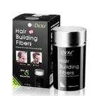 Fibras de construção de cabelo Dexe Color Powder engrossam o cabelo preto