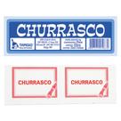 Ficha Churrasco 50x2 folhas Pct com 10 - Tamoio