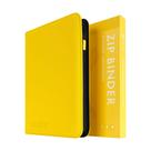Ficha de Arquivamento para Cards Trading Card Binder Vault X Zip 9 Bolsos 360 Cards Amarela