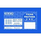 Ficha pautada 3x5 - sao domingos