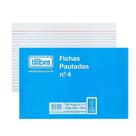 Ficha Pautada Nº4 6x9 C/100 Fichas Tilibra