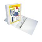 Fichário 25,5x33,5x4cm Personnalité Branco A4 Acp 4 Argolas Fichário 25,5x33,5x4cm Personnalité Branco A4 Acp 4 Argolas