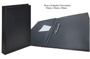 Fichário Acp 2 Argolas Univ Preto 250mm X 335mm X 40mm Fichário Acp 2 Argolas Univ Preto 250mm X 335mm X 40mm