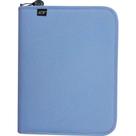 Fichario argolado sweet 96fls 6divisorias 1estojo azul