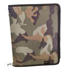 Fichário Caderno Escolar Argola Divisória Exército Camuflado Fichário Caderno Escolar Argola Divisória Exército Camuflado