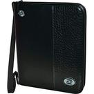 Fichario Com Ziper Croco Black Completo