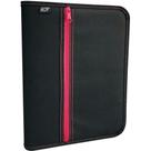 Fichário com Zíper NYLON Preto com Bolso NA Capa - ACP