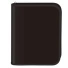 Fichario dac all black 48f 10 divisórias com zíper