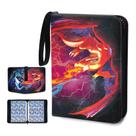 Fichário de cartas colecionáveis Coosebaery Fire Dragon 900 Cards