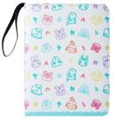 Fichário de cartas colecionáveis Yowxeedi Leatherette 4 Pocket White