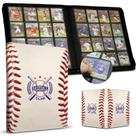 Fichário de cartas de beisebol Megapuxin 16 Pocket para mais de 1000 cartas