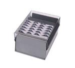 Fichário De Mesa 4x6 Fume Acrimet Fichário De Mesa 4x6 Fume Acrimet