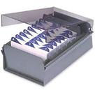 Fichario De Mesa C/ Base De Aco 3X5 Fume Fichario De Mesa C/ Base De Aco 3X5 Fume