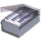 Fichario de Mesa C/ Base de ACO 3X5 Fume - Acrimet Fichario de Mesa C/ Base de ACO 3X5 Fume - Acrimet