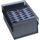 Fichário De Mesa C/ Base De Aco 4X6 Fumê - GNA Fichário De Mesa C/ Base De Aco 4X6 Fumê - GNA