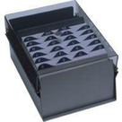 Fichário De Mesa C/ Base De Aco 4X6 Fumê - GNA Fichário De Mesa C/ Base De Aco 4X6 Fumê - GNA