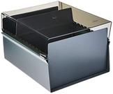 Fichario De Mesa C/ Base De Aco 6X9 Fume Fichario De Mesa C/ Base De Aco 6X9 Fume