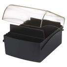 Fichário de Mesa Waleu Acrílico 4''x6'' Preto Fichário de Mesa Waleu Acrílico 4''x6'' Preto