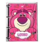 Fichário de PVC Lotso Universitário com Fecho de Botão 192 Folhas Fichário de PVC Lotso Universitário com Fecho de Botão 192 Folhas