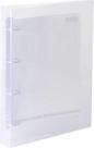 Fichario De Pvc Transparente 4 Argolas 26X34Cm Fichario De Pvc Transparente 4 Argolas 26X34Cm