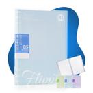 Fichario Feminino Escolar B5 6 Argolas Capa Mole Transparent