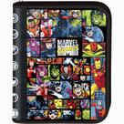 Fichário Universitário Argolado c/ Zíper Marvel - 48 Folhas - Dac
