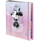 Fichario Universitario com Elastico Disney Minnie com 48 Folhas Decoradas DAC Fichario Universitario com Elastico Disney Minnie com 48 Folhas Decoradas DAC