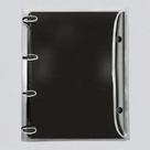Fichário Universitário PVC Cristal All Black