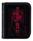 Fichário Universitário Zíper Batman Gotham City Argolado Dc