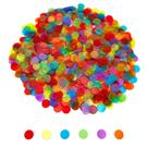 Fichas de contagem de bingo JUNWRROW 1000 peças de 1,9 cm transparentes
