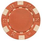 Fichas de pôquer DA VINCI Clay Composite Dice listradas 11,5 g x 50