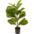Ficus Lyrata Planta Arvore Artificial Decoração Realista Ficus Lyrata Planta Arvore Artificial Decoração Realista